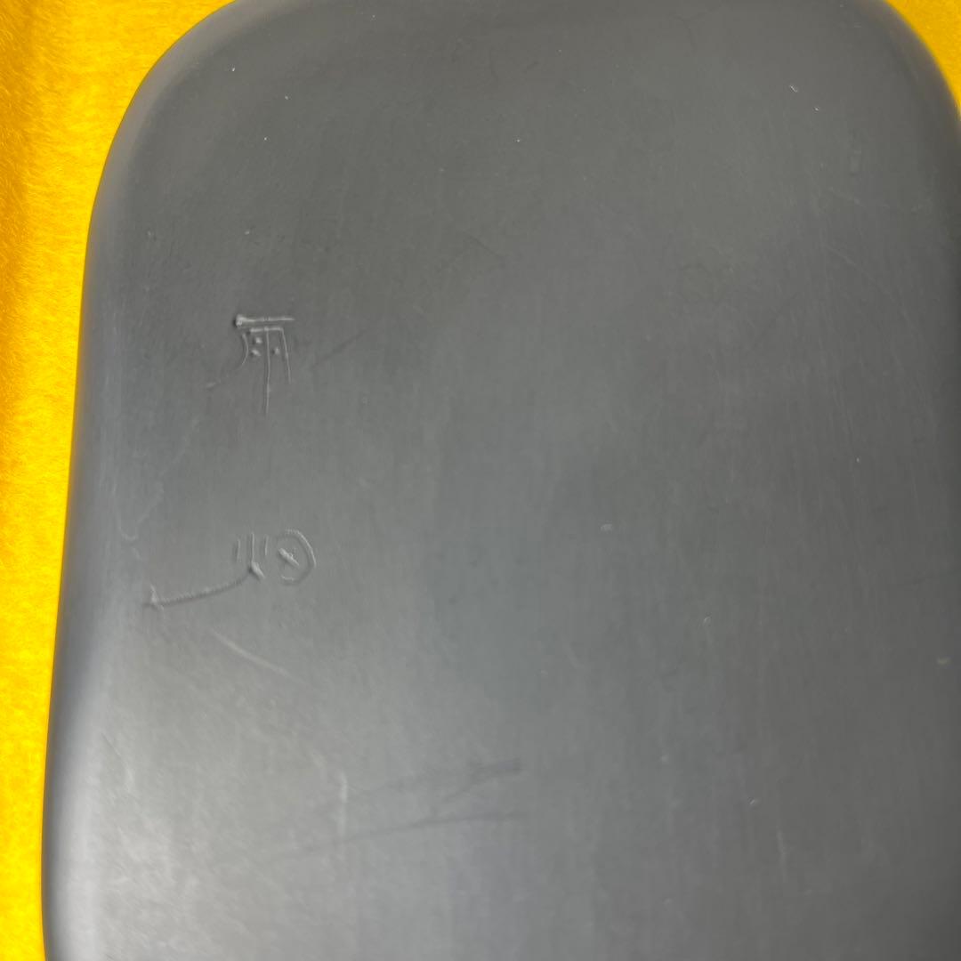 ⭕️まりちゃん⭕️ 雨畑硯　新品　芳龍閣硯舗鑑製　深澤勝左衛門　特殊彫刻作品