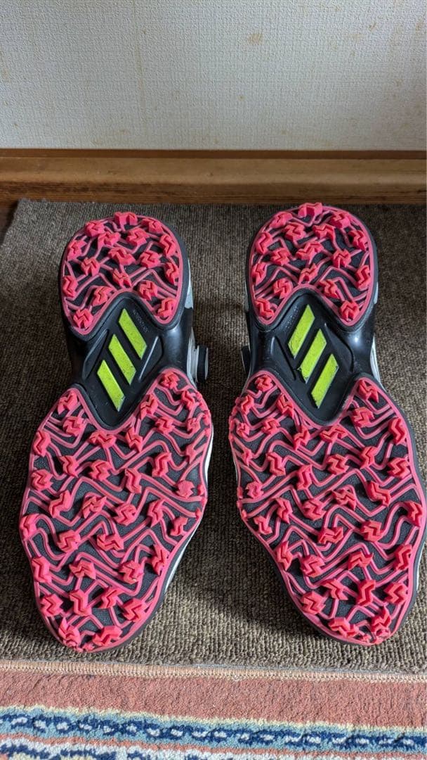 adidas コードカオス　BOAグレーピンク