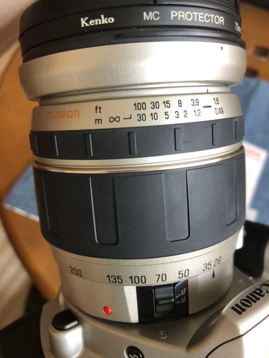 キャノン EOS kissⅢ フィルムカメラ タムロン471Dレンズ付き