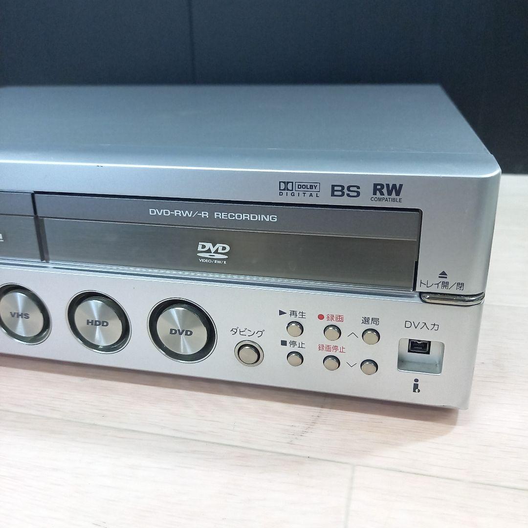 SHARP 250GB ビデオ一体型DVDレコーダー DV-HRW55 05年製