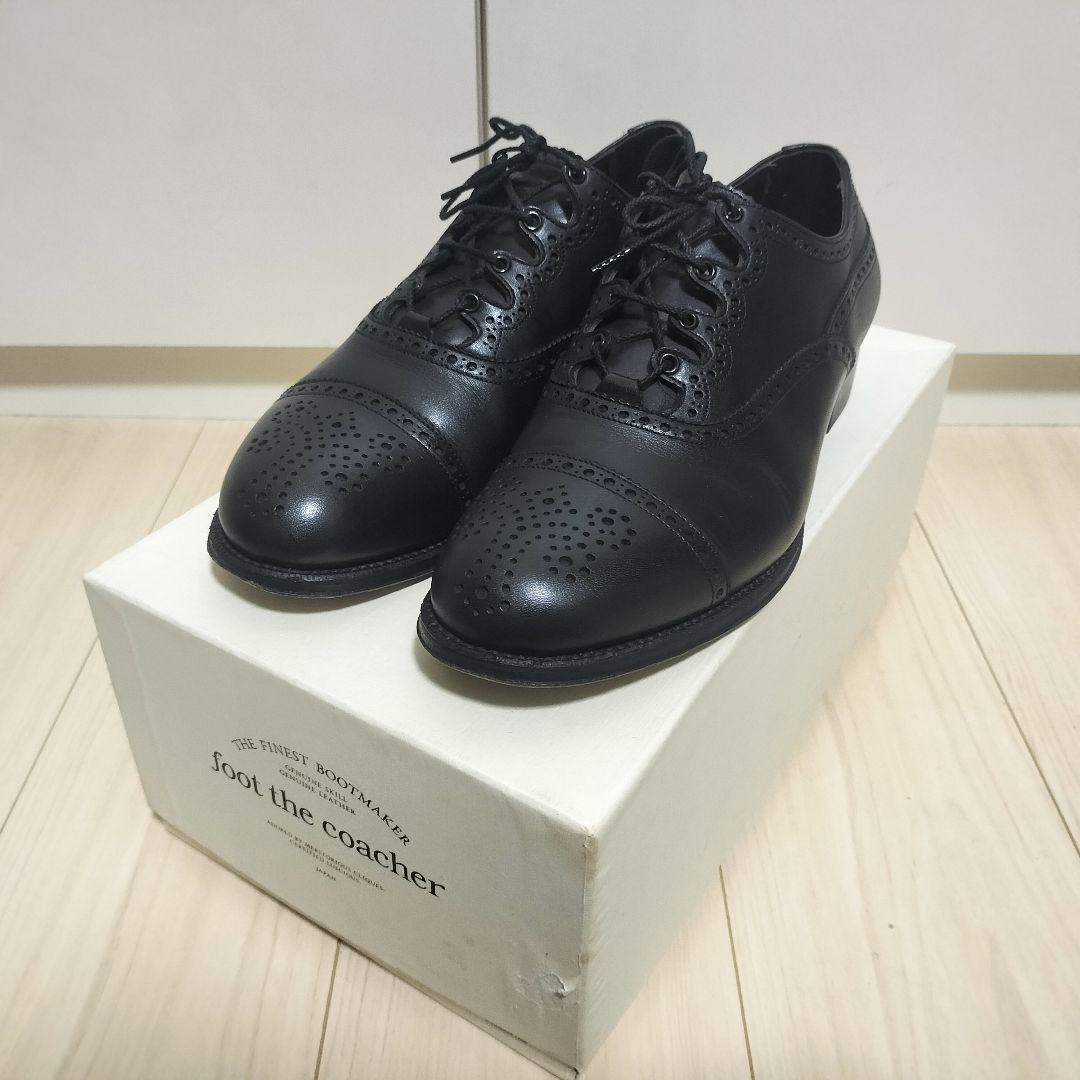 靴 foot the coacher BRITISH GILLIE SHOES 9