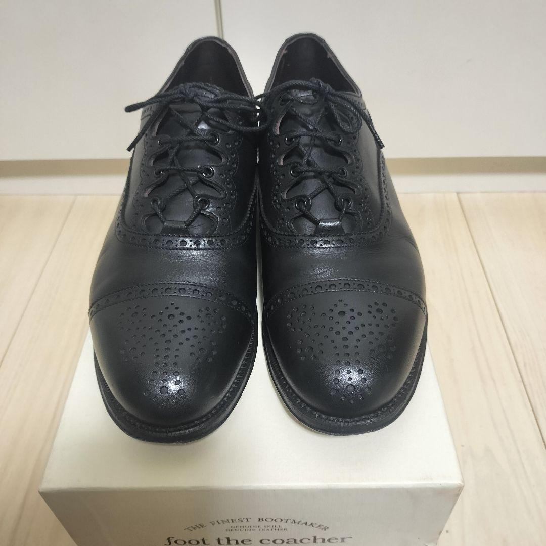 靴 foot the coacher BRITISH GILLIE SHOES 9