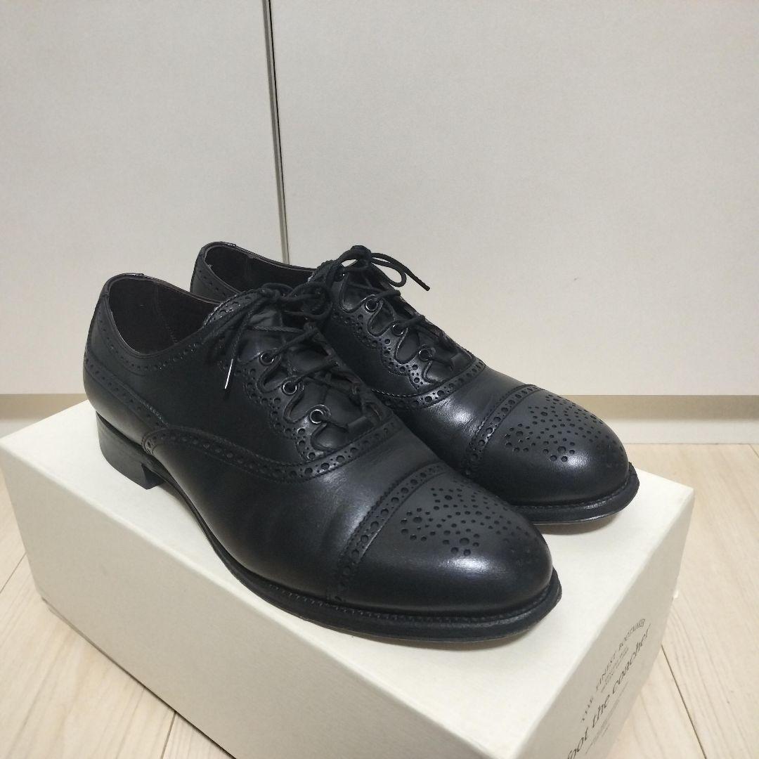 靴 foot the coacher BRITISH GILLIE SHOES 9