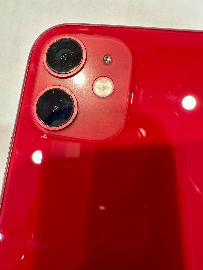 iPhone11 128GB SIMフリー 赤　コード　AC等付属品付