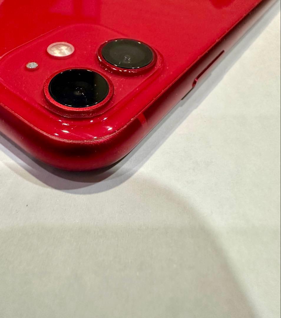 iPhone11 128GB SIMフリー 赤　コード　AC等付属品付
