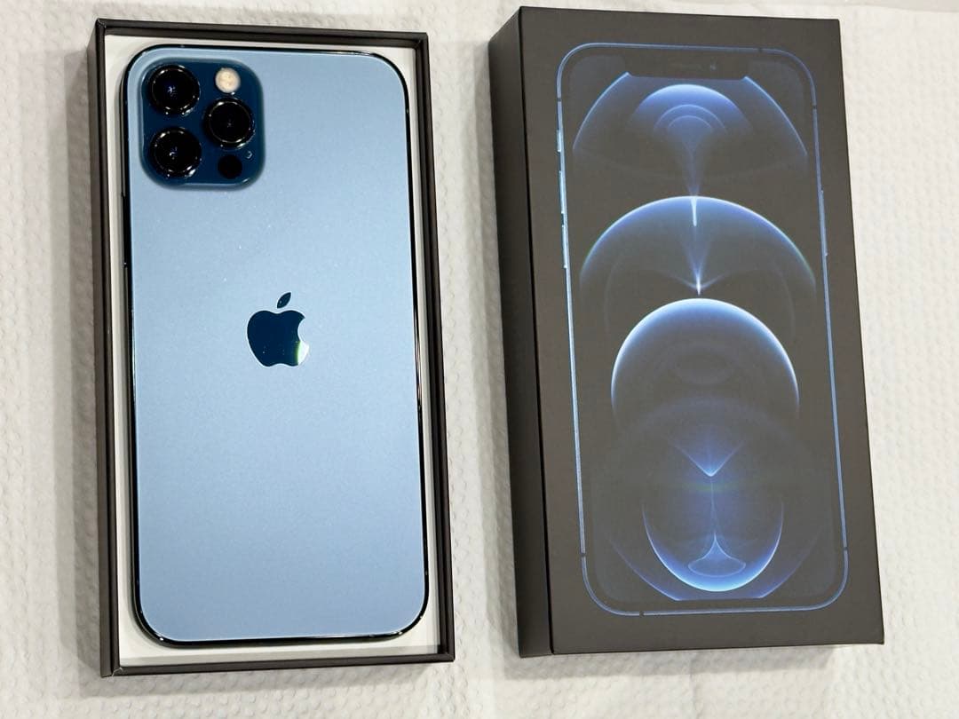 【美品】iPhone 12 Pro パシフィックブルー 128GB