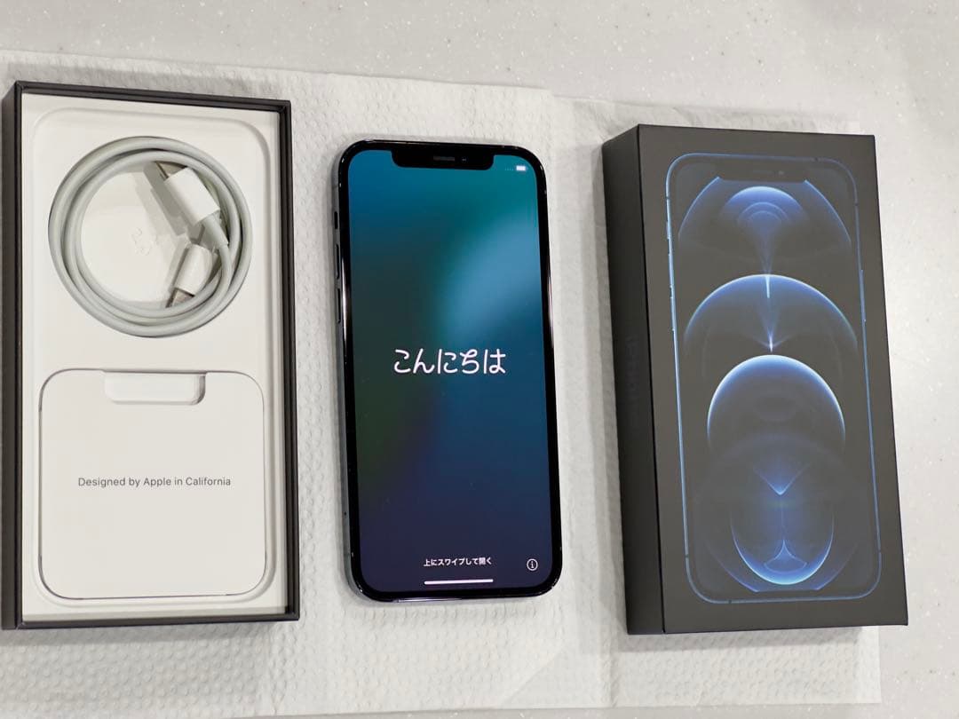 【美品】iPhone 12 Pro パシフィックブルー 128GB