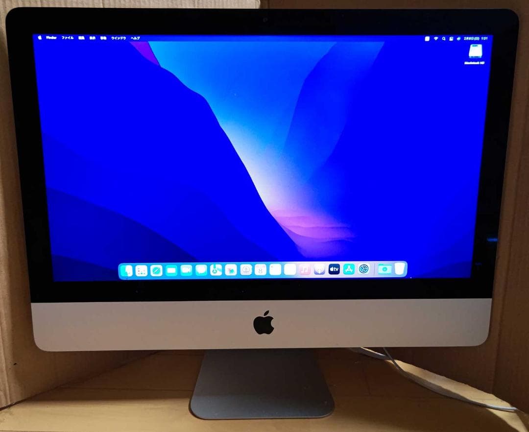 Macデスクトップ iMac 21.5 2015 8GB 1TB