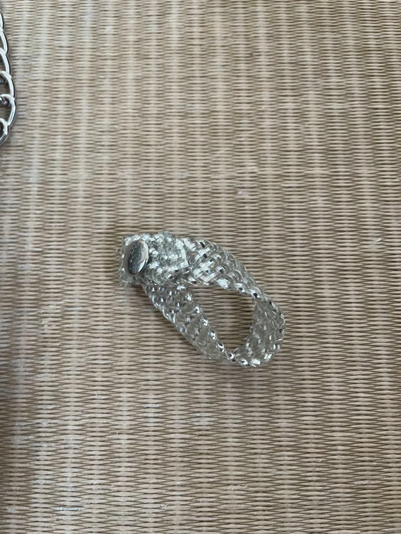 【美品】アンテプリマ　パッロンチーノ　2WAY ショルダーバッグ　シルバー