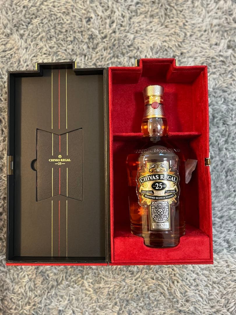 【新品未開封】シーバスリーガル25年 ブレンデッドスコッチウイスキー