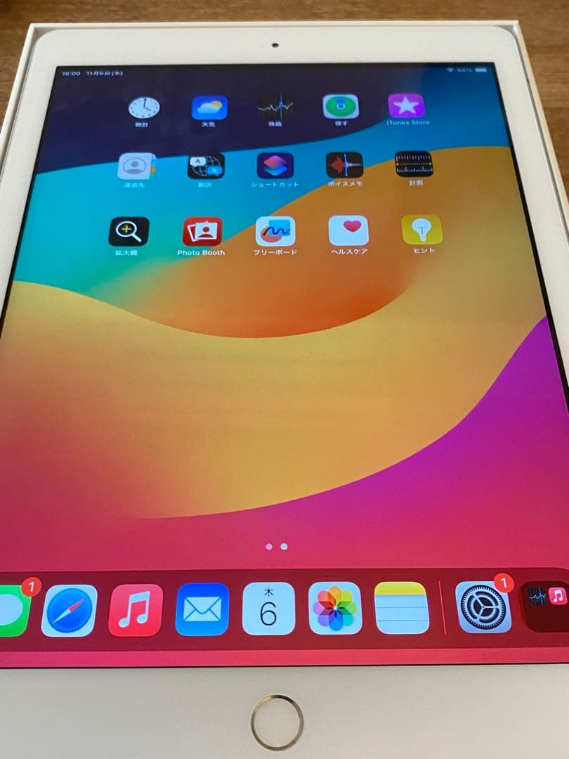 美品 iPad 6世代32G【バッテリー容量98%】pencil 付き