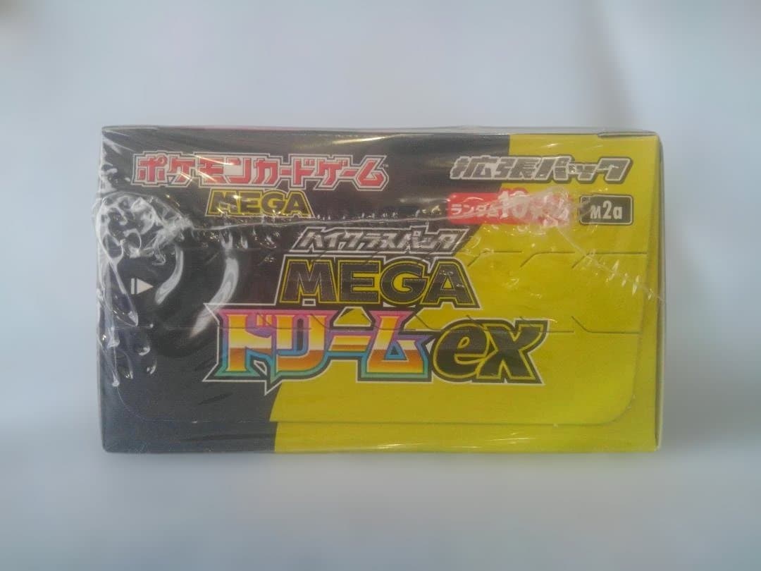 ポケモンカードゲーム MEGAドリームex シュリンク未開封 1BOX