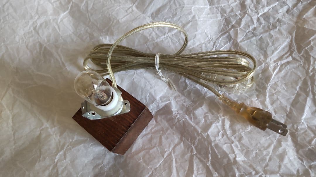 手作り工房 夕立窯 陶器 ランプシェード 未使用 うさぎ 手描き オブジェ