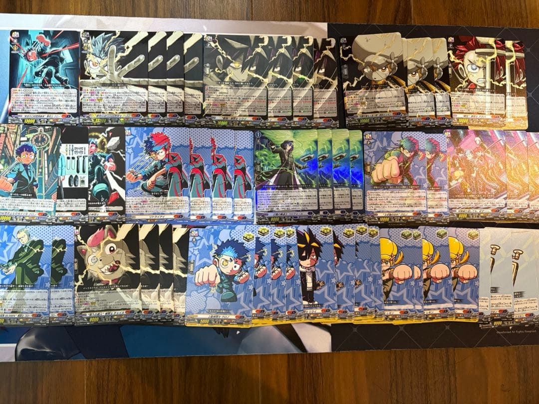 ヴァンガード 運命の巻戻士 クロノ デッキ　パーツ