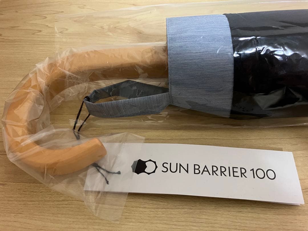 サンバリア100 折りたたみ日傘 ２段折 / コンビ　ネイビー