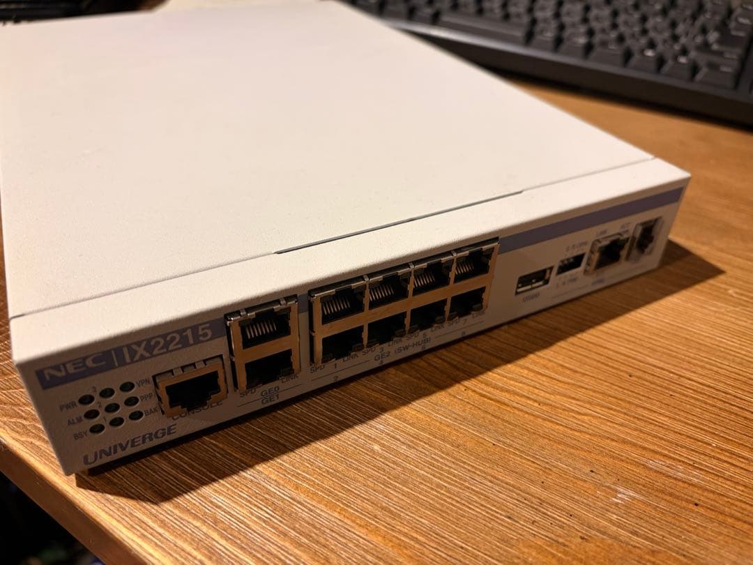 NEC IX2215 業務用ルーター①