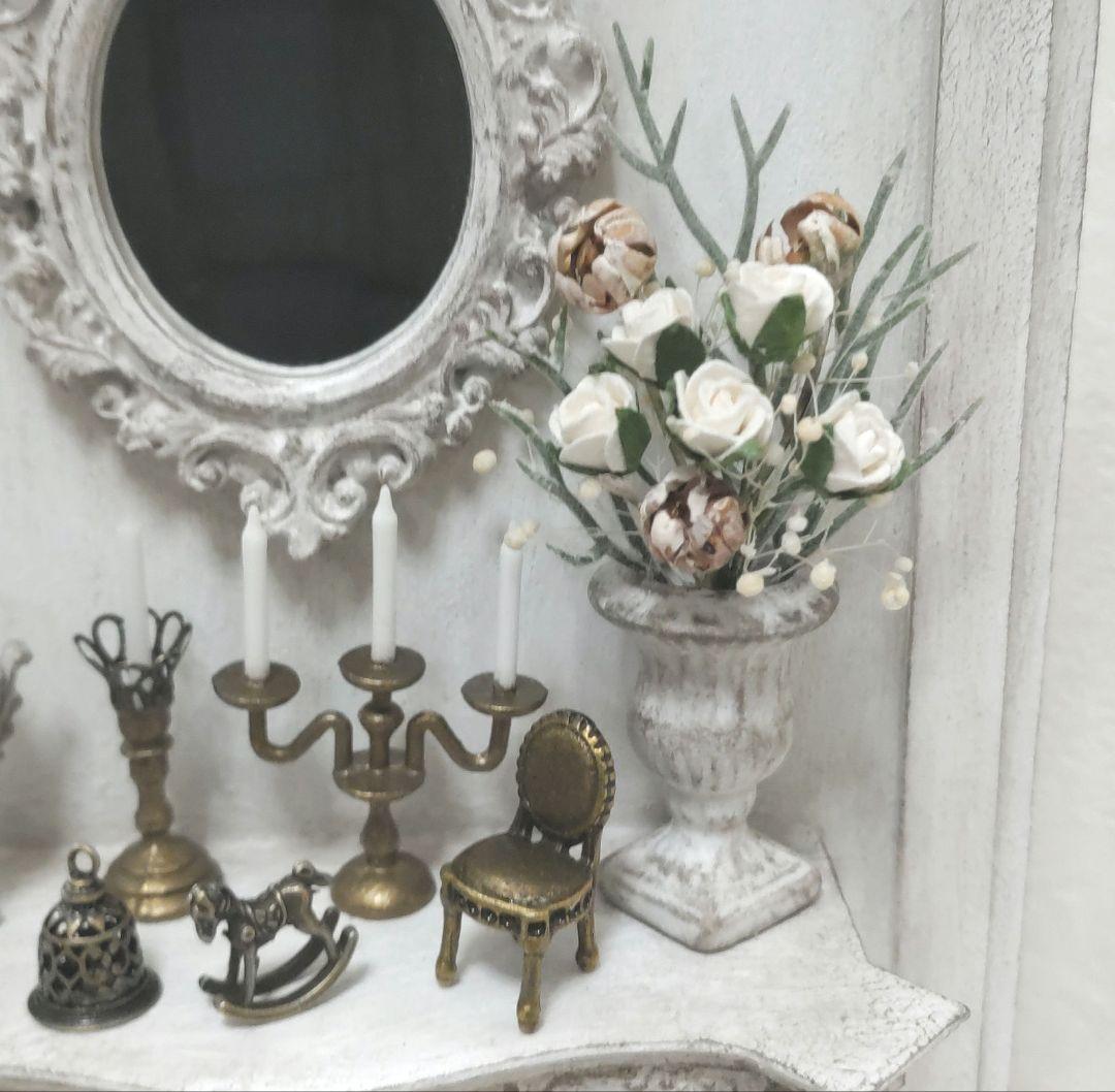 雪*送様 ★ミニチュア　マントルピース＆ミラースペース