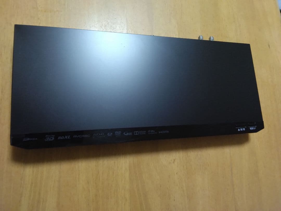 Panasonic ブルーレイレコーダー　BRW1000 2番組同時録画　保証付