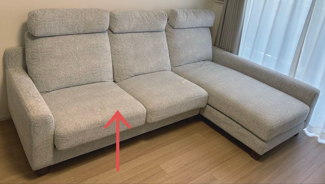 【セット販売】①NewSugar Hi-Back Modern 3人掛けソファ