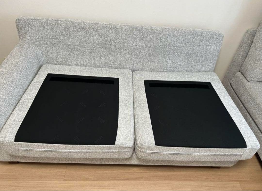 【セット販売】①NewSugar Hi-Back Modern 3人掛けソファ