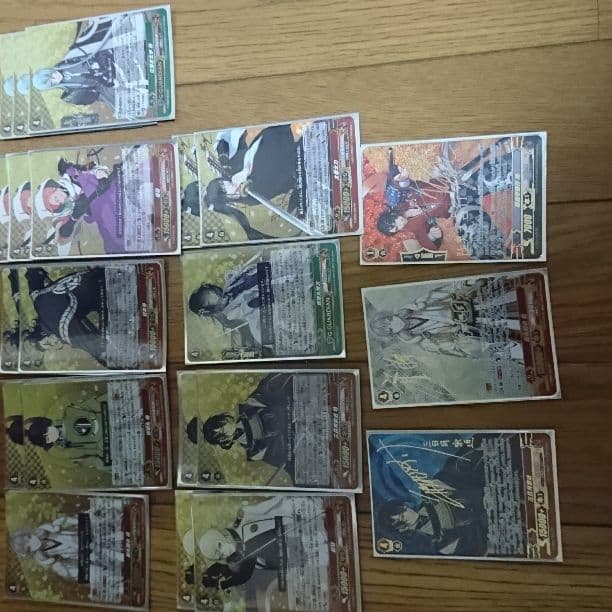 ヴァンガード刀剣乱舞セット(サイン入り数枚)