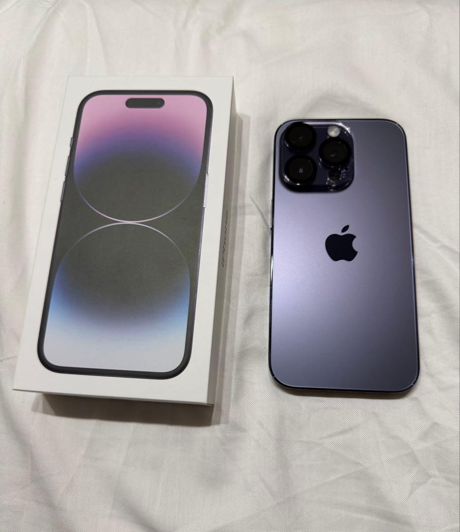 iPhone 14 Pro 256GB ディープパープル　SIMフリー