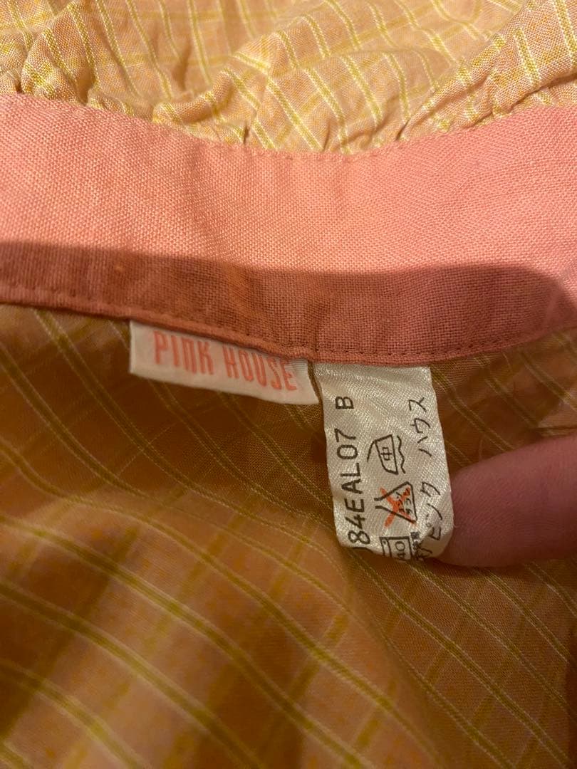 PINK HOUSE パッチワークフリル付き