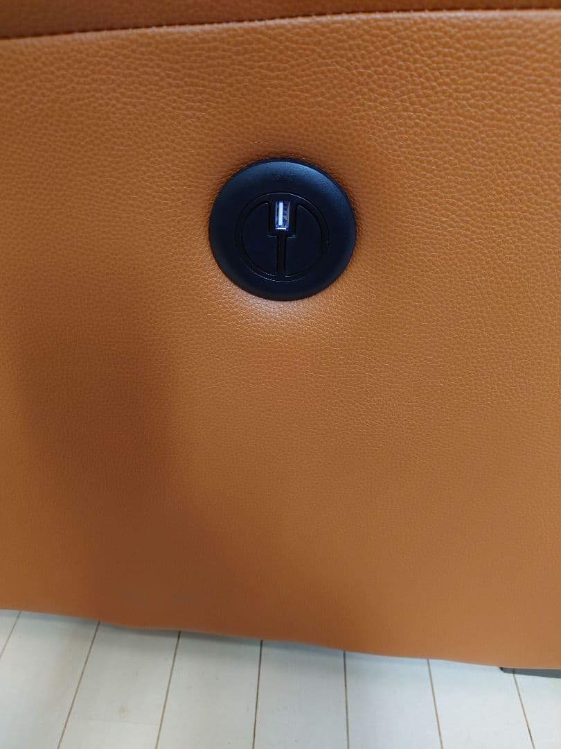 とらねこ ニトリレザー電動リクライニングソファ