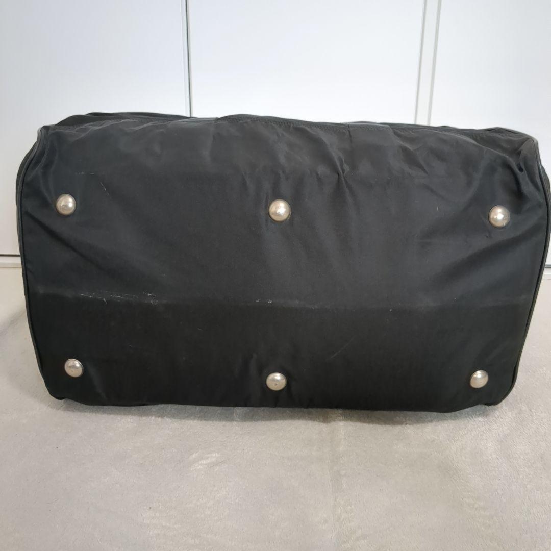 美品 PRADA ボストンバッグ 2way ブラック 三角ロゴ テスートナイロン