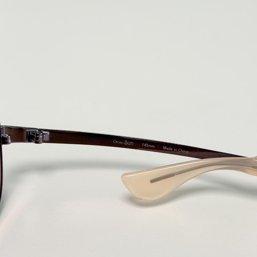 シャルマン Choco SUN チョコサン 鼻に跡が付かないサングラス