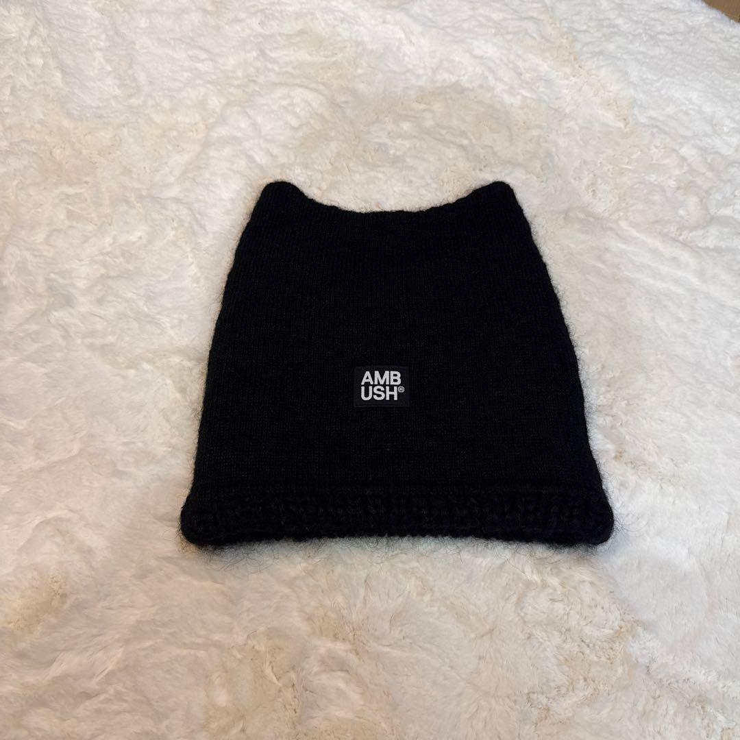 AMBUSH ブラック ニット帽