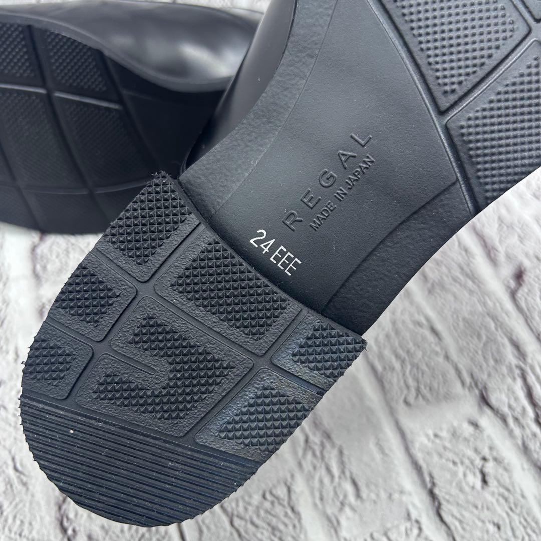 【未使用】REGAL ビジネスシューズ ストレートチップ 革靴 幅広 軽量 本革