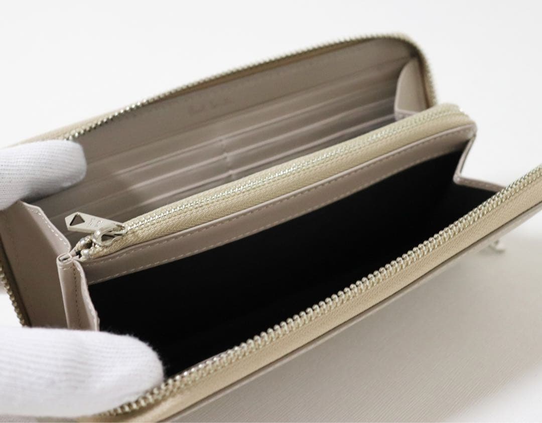 《ポールスミス》新品 ラッキーラビット レザーラウンドファスナー式長財布