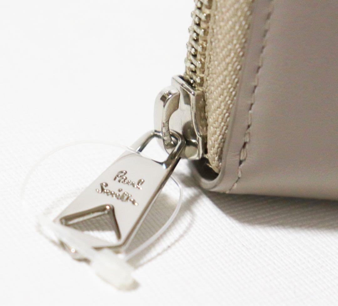 《ポールスミス》新品 ラッキーラビット レザーラウンドファスナー式長財布