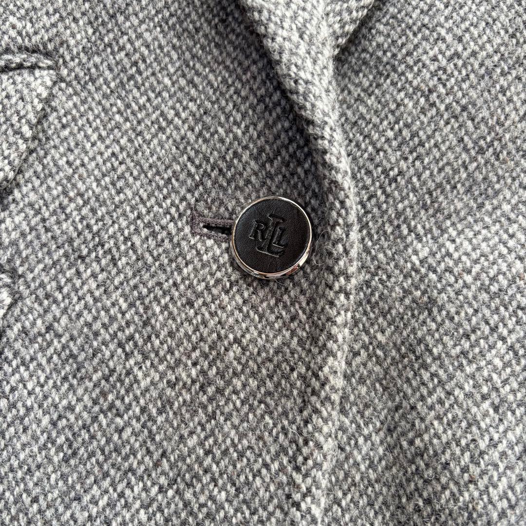 【1度着用のみ美品】 ローレンラルフローレン ウールテーラードジャケット