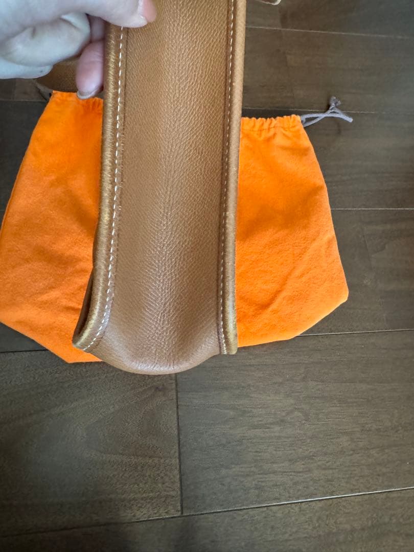 エルメス　ヴェスパ　ゴールド✖️ゴールド金具　斜めがけショルダー