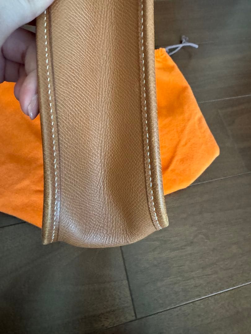 エルメス　ヴェスパ　ゴールド✖️ゴールド金具　斜めがけショルダー