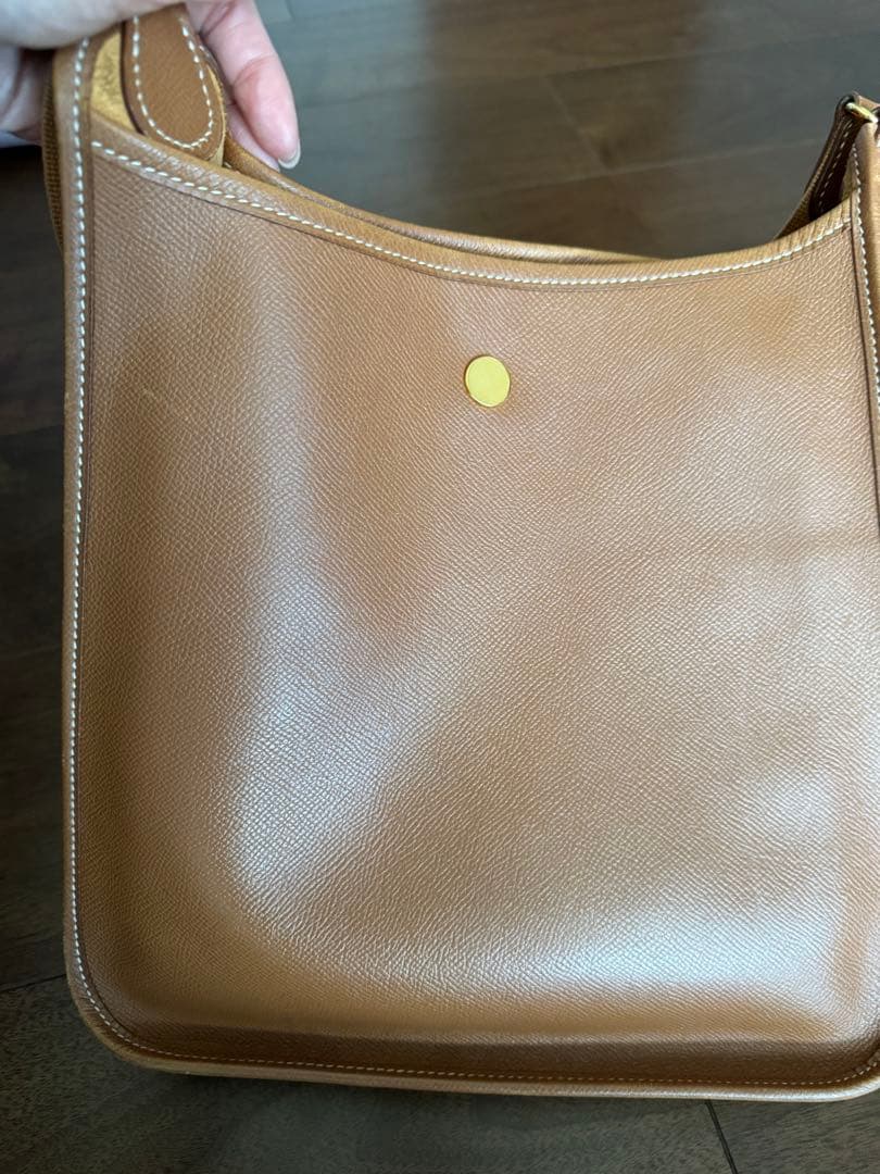 エルメス　ヴェスパ　ゴールド✖️ゴールド金具　斜めがけショルダー