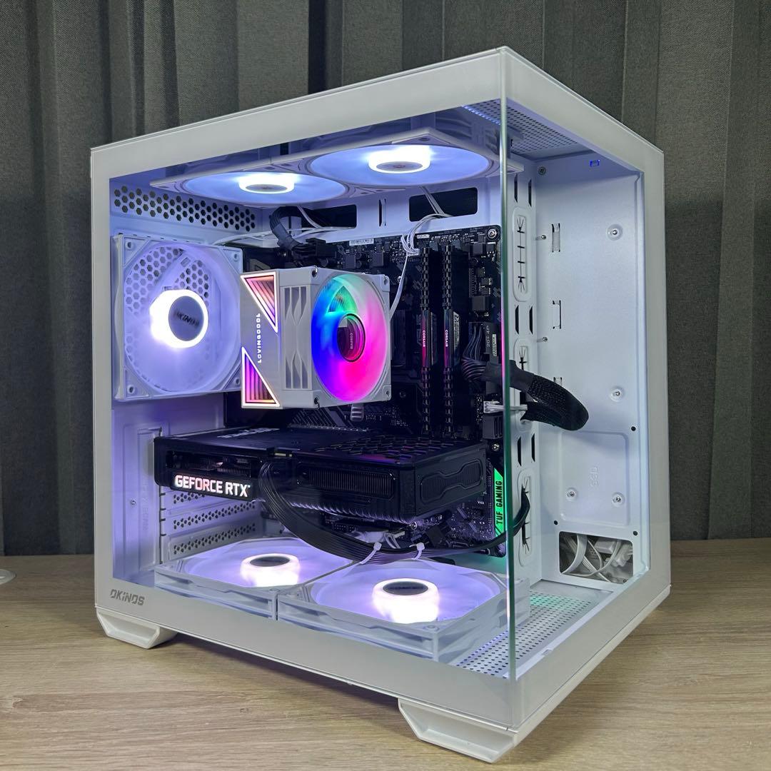 高性能 白 ゲーミングPC RTX3060 Windows11 ワイルズ快適