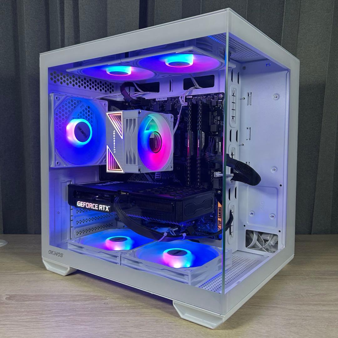 高性能 白 ゲーミングPC RTX3060 Windows11 ワイルズ快適