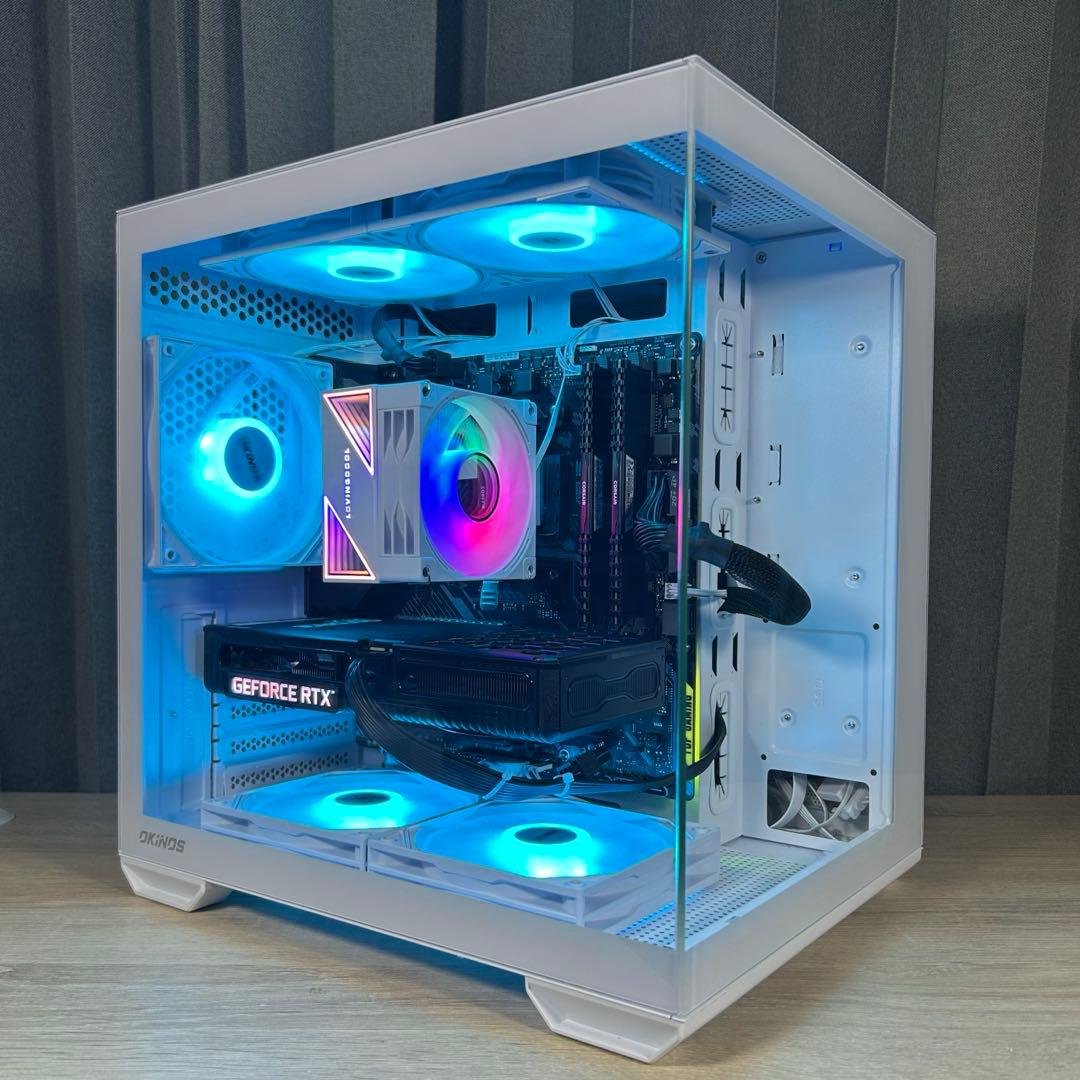 高性能 白 ゲーミングPC RTX3060 Windows11 ワイルズ快適