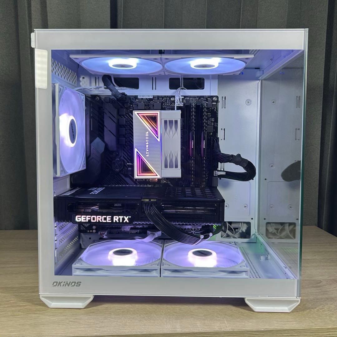 高性能 白 ゲーミングPC RTX3060 Windows11 ワイルズ快適