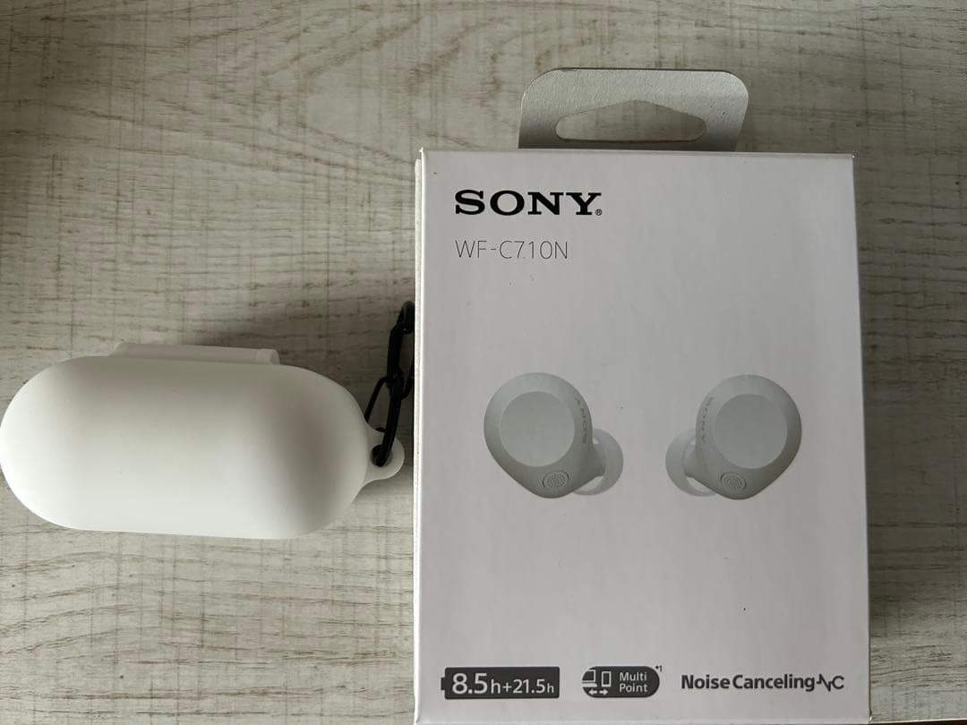 【使用1回・美品】SONY WF-C710N ホワイト