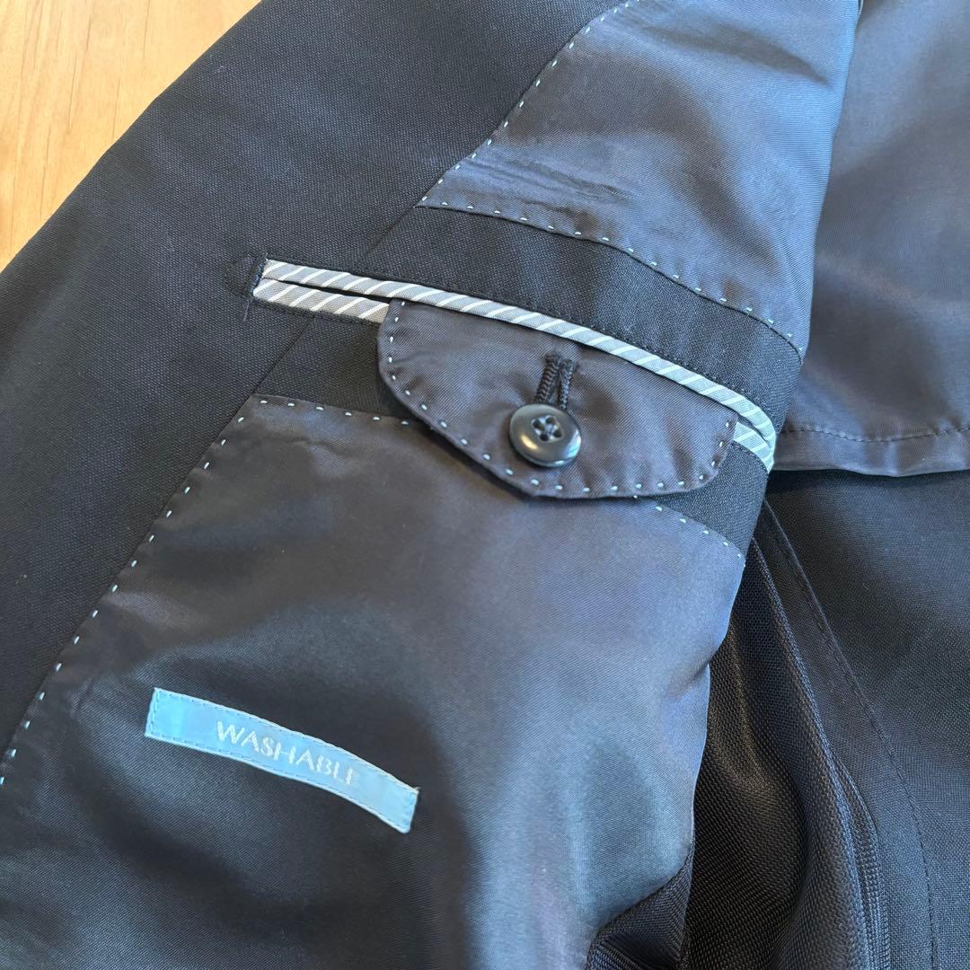 洗える ウォッシャブル パンツスーツセット I.M.G.N 青山スーツ ウール