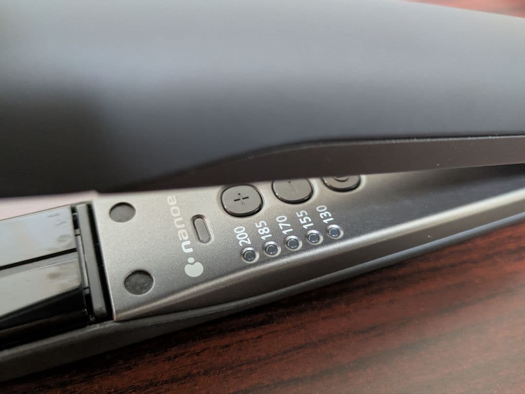 Panasonic パナソニック ナノケア ストレートヘアアイロン ブラック