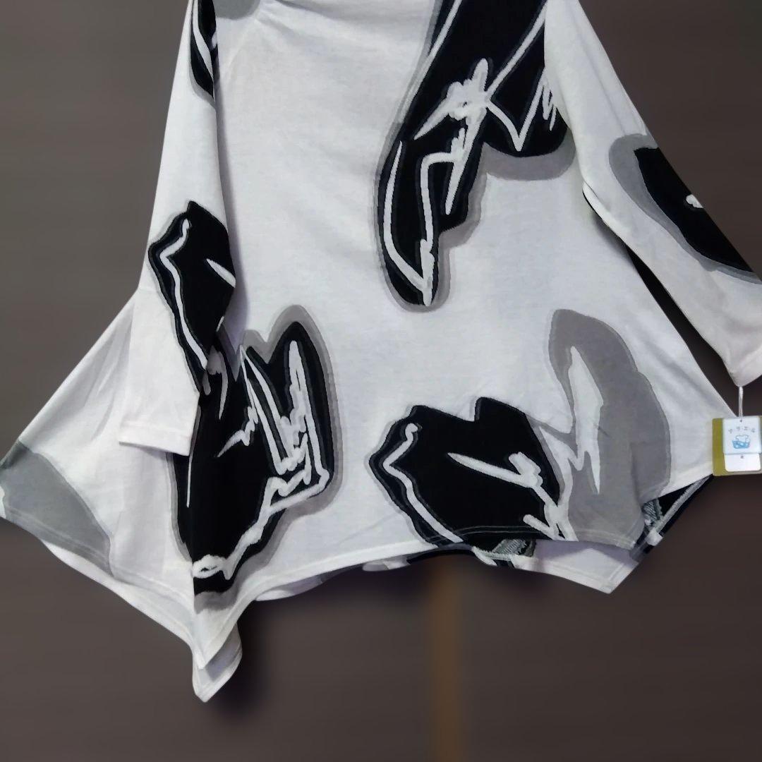 ♥赤字覚悟のお値下♥✿芽風✿センソユニコ✿変形デザイン ジャガードチュニック