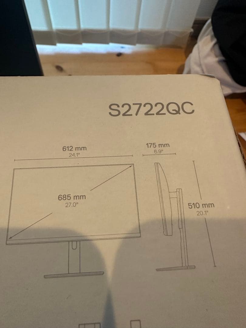 DELL S2722QC 4K UHD USB-C モニター　27インチ