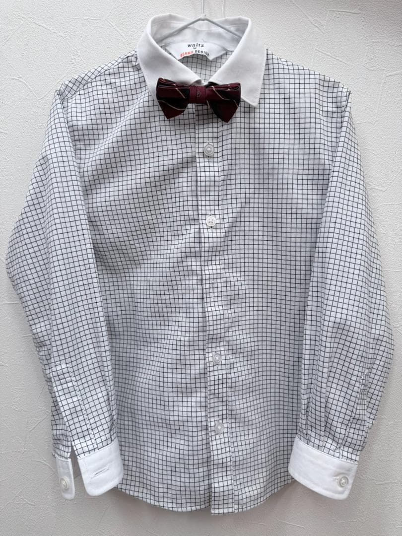 【BEAMS】【靴おまけ】【クリーニング中】スーツ グレー 120入学式 七五三