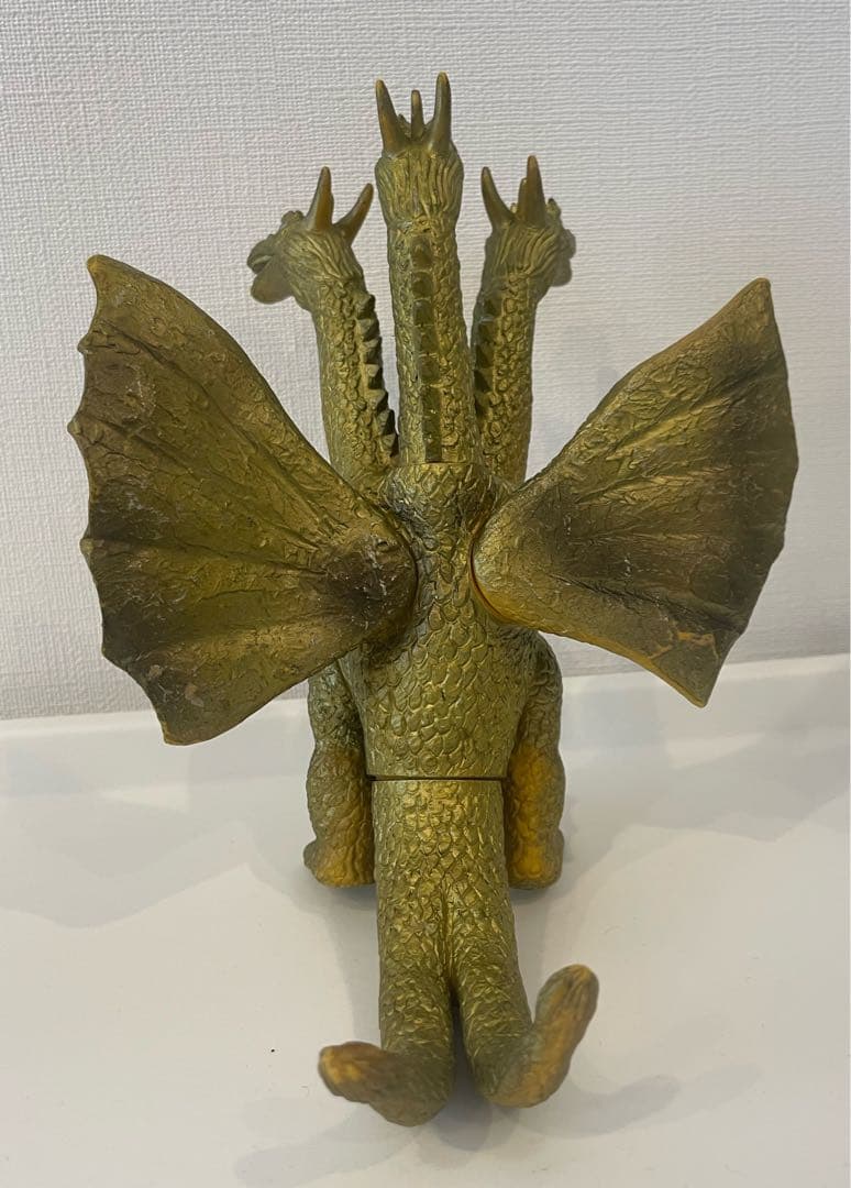 山勝　ヤマカツ　キングギドラ　ソフビ　東宝映像　昭和レトロ　【レア！】