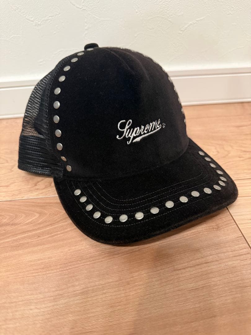 帽子 Supreme Studded Velvet Mesh Back 5-Panel